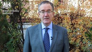 Ambasadorul britanic la Bucureşti, Andrew Noble, de Ziua Naţională: Combaterea efectelor schimbărilor climatice va fi, vă jur, un aspect foarte important al cooperării noastre