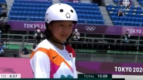 Jocurile olimpice: Momiji Nishiya a câștigat medalia de aur la skateboard la doar 13 ani