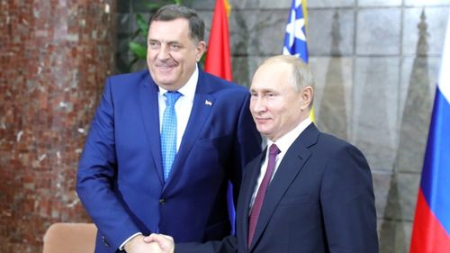 Decorat de Putin, liderul sârbilor bosniaci își reiterează politica anti-NATO