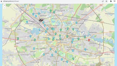 Primăria Capitalei a lansat platforma pentru informarea privind calitatea aerului în București. Sunt publicate datele transmise de 44 de senzori amplasați în oraș
