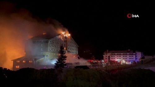 11 persoane au fost reținute în Turcia după incendiul de la hotelul din stațiunea de schi care în urma căruia au murit 79 de oameni