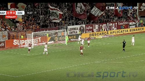 Suporterii Dinamo nu au fost lăsați să intre cu o recuzită supradimensionată pe stadionul din Giulești, la meciul cu Rapid