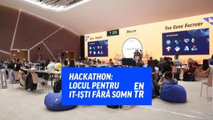 VIDEO VOX De ce participi la un hackathon? Explicațiile tinerilor despre motivația de a lucra 24 h fără întrerupere pentru a crea aplicații, softuri sau jocuri, alături de companii