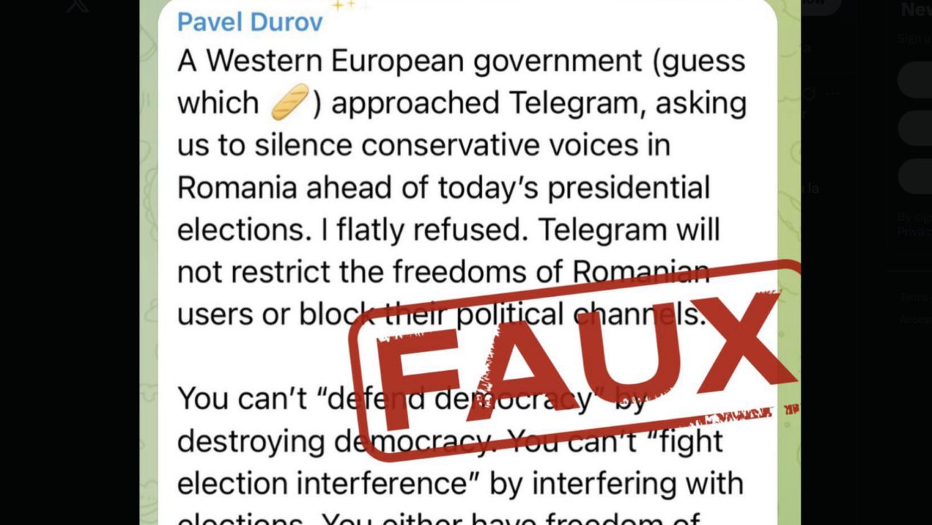 Franța respinge categoric acuzațiile de ingerință în alegerile prezidențiale din România, după mesajul fondatorului Telegram, Pavel Durov