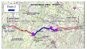 Autostrada Sibiu-Pitești: CNAIR vrea în primăvară licitație cu precalificare pentru secțiunea 3 și 10 kilometri din secțiunea 2