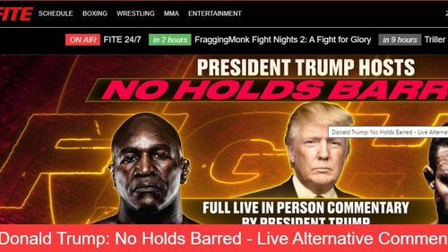Fostul președinte american Donald Trump va comenta meciul de box dintre Evander Holyfield (58 de ani) și Vitor Belfort (44 de ani), împreună cu fiul său Donald Jr
