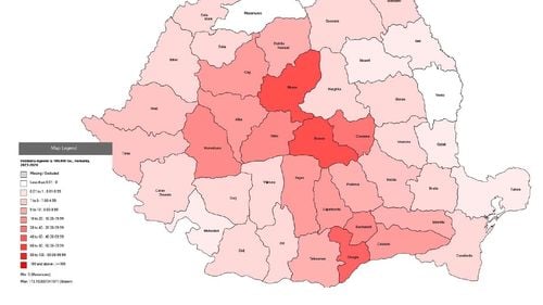 Peste 470 de cazuri de rujeolă confirmate în ultima săptămână / Harta îmbolnăvirilor
