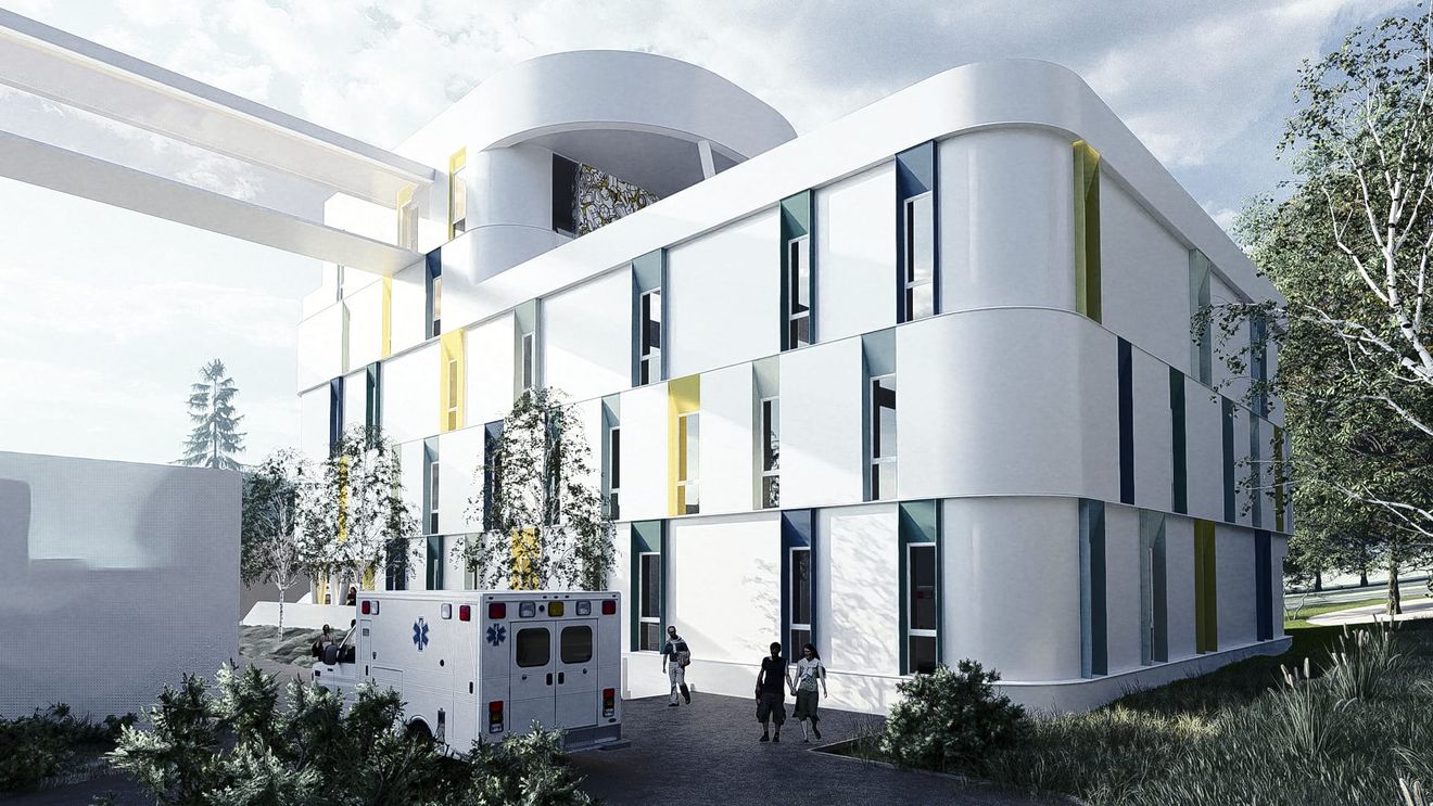 Spital pentru nou-născuți critici, în construcție, la Târgu Mureș / Zidăria va fi gata în iunie / E realizat integral din donaţii şi sponsorizări: 8 mil. euro