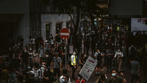 Protestatar din Hong Kong, condamnat la nouă ani de închisoare pentru „secesiune” și „terorism”, după ce a fluturat un steag cu mesaj pro-democrație / Este prima condamnare pe baza legii securității naționale