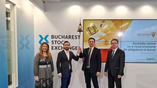 Ascendia se va finanța prin bursă și listează o nouă emisiune de obligațiuni în valoare de 4,265 milioane de lei