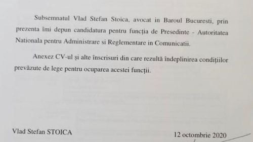 Cine sunt principalii candidați la șefia ANCOM: Vlad Stoica, Manuela Catrina și Ion Smeeianu