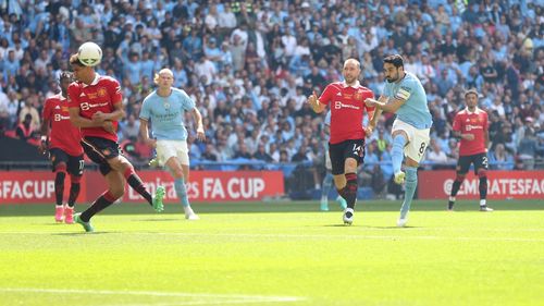 Manchester City a câştigat Cupa Angliei, învingând Manchester United / Finala s-a disputat pe stadionul Wembley