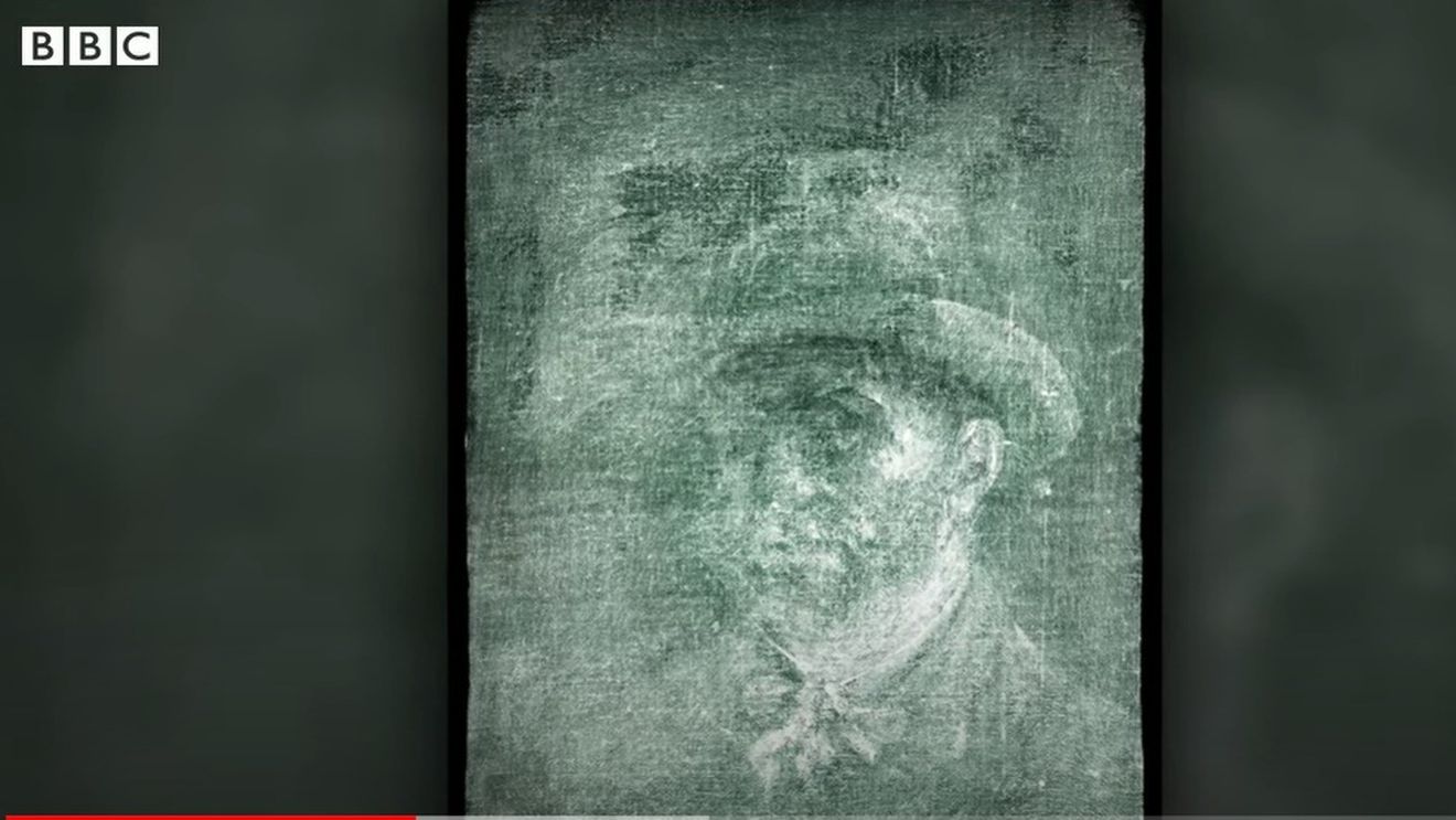 Vincent Van Gogh: Autoportret ascuns descoperit cu ajutorul razelor X