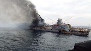 Un marinar rus dat dispărut după scufundarea crucișătorului Moskva a primit citație pentru înrolare. Mama sa îl caută din aprilie