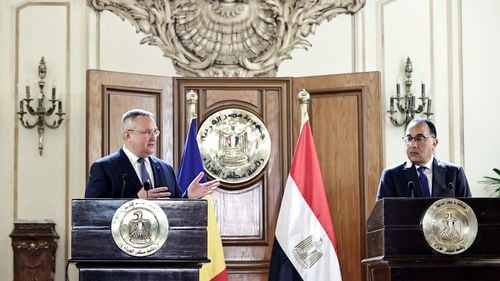 VIDEO Nicolae Ciucă, în Egipt: Vrem să extindem cooperarea economică pe coridoarele de transport maritim