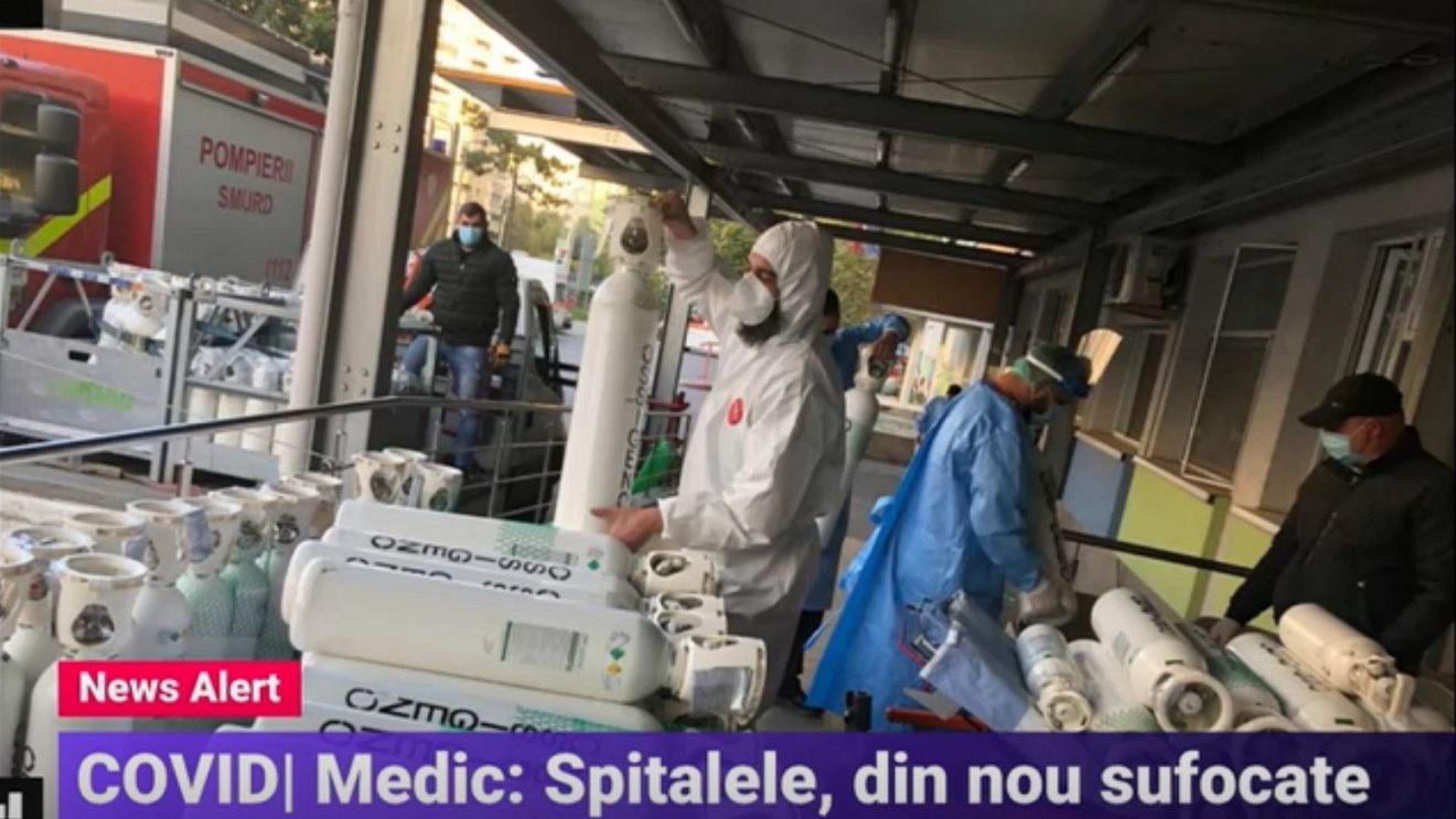 Secțiile ATI din toată țara sunt pline cu pacienți cu COVID / Medic: „Acea cifră de 4.400 de infectați nu este reală. Sunt mult mai mulți”