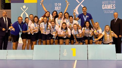 Echipa de handbal feminin a Universității Ovidius din Constanța este din nou Campioană Europeană Universitară