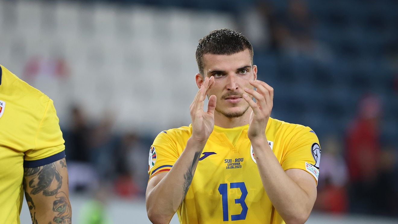 Valentin Mihăila, marcatorul dublei cu Elveția: "Noi suntem o echipă mică, dar credeţi în noi, că alţii nu aveţi"