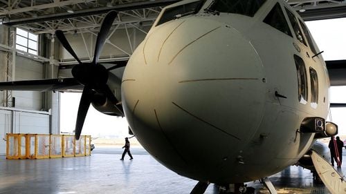 O aeronavă americană de transport Hercules a intrat, cu titlu gratuit, în serviciul Forţelor Aeriene Române