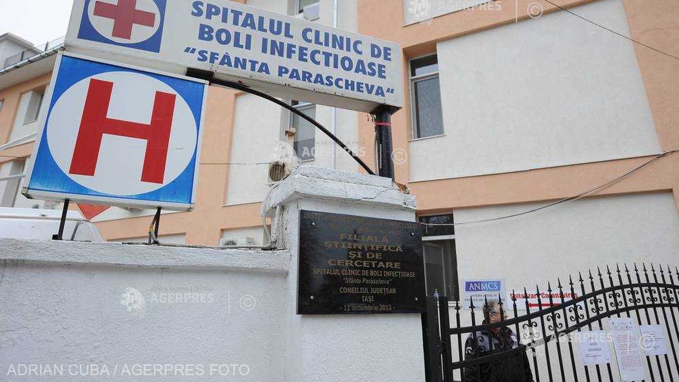 UPDATE Infectat cu COVID-19, un pacient din Iași a fugit din spital prin geamul de la baie. Poliția  l-a găsit după 4 ore de căutări