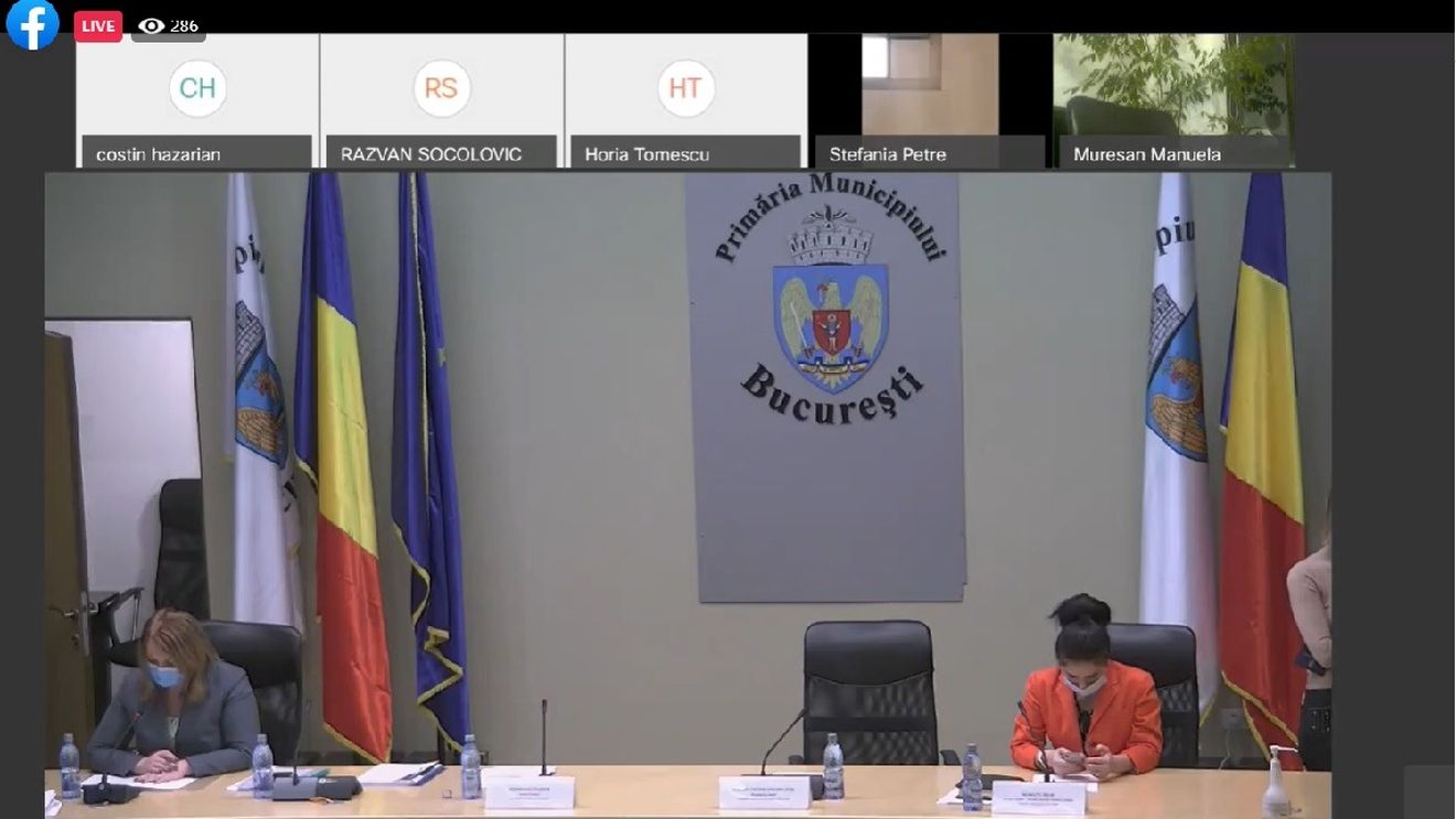 Ședință extraordinară a Consiliului General al Capitalei, convocată miercuri de PSD și PNL