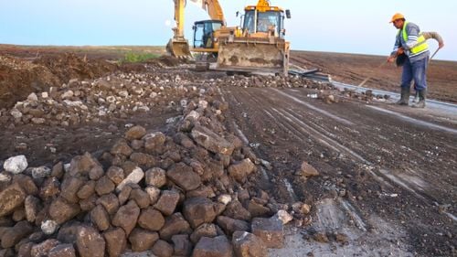 Se circulă din nou între Pechea și Costache Negri (DJ251), două localități gălățene grav afectate de inundații