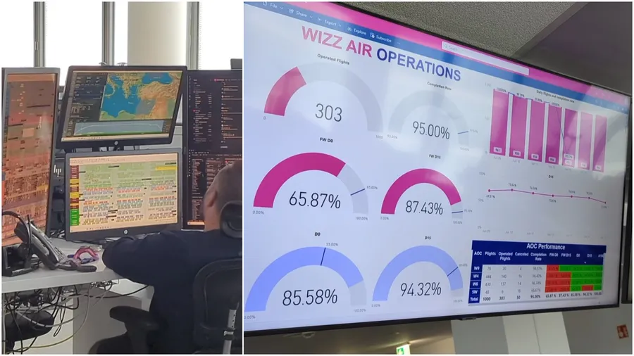 occ la wizzair in budapesta