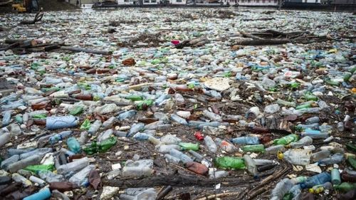 România poluează iar Ungaria: Someșul a transportat în țara vecină 100-120 de recipiente de plastic pe minut