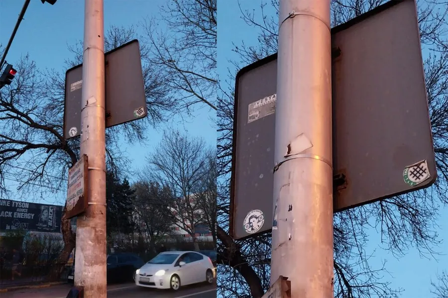stickere neolegionare/ București