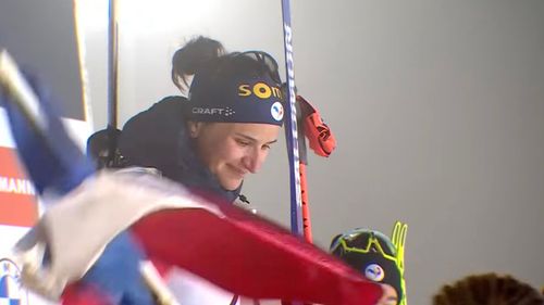 Campioană a lumii la biatlon, Julia Simon a fost condamnată la trei luni de închisoare cu suspendare şi la o amendă de 15.000 de euro pentru furt şi fraudă cu cardul bancar