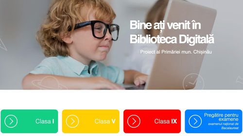 Bibliotecă digitală cu 2.500 de lecții, lansată la Chișinău la o lună de la închiderea școlilor / În România, 11 miniștri au ignorat Legea care prevede de 9 ani că Ministerul are obligația să facă o Bibliotecă școlară virtuală