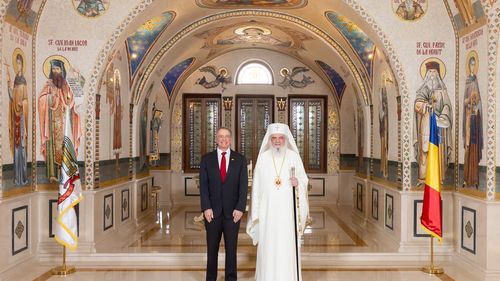 Noul ambasador al SUA la București, Darryl Nirenberg, s-a întâlnit cu Patriarhul Daniel