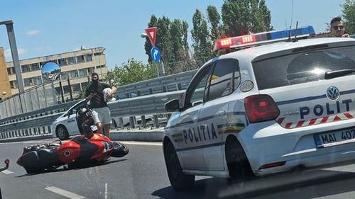UPDATE Motociclistul care a murit pe Podul Grant avea permisul suspendat și două dosare penale pentru conducere cu permisul suspendat / Circulație restricționată în Capitală