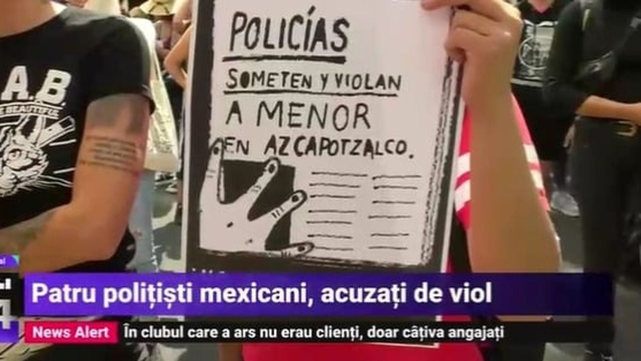 Adolescentă violată de polițiști, chiar în mașina de patrulare. Sute de oameni au ieșit în străzi în capitala Mexicului