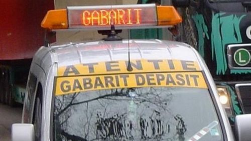 Restricţii de trafic duminică seara începând cu ora 23.00 pentru un transport agabaritic de la Constanţa la Bucureşti