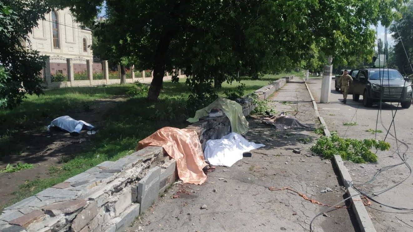 Rușii au bombardat o stație de transport public, opt morți și patru răniți