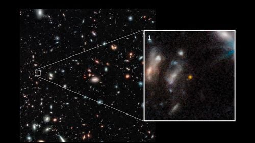 Cele mai vechi şi mai îndepărtate galaxii văzute vreodată, descoperite de telescopul James Webb