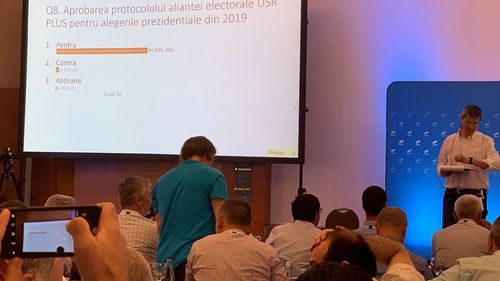 Comitetul Politic al USR a votat varianta unei alianțe electorale a USR și PLUS pentru prezidențiale, respingând varianta alianței politice rezultate din negocieri/ UPDATE Liderul USR Brăila: Ulterior, Stancu a adăugat pe FB un Later Edit, cu precizrea: ”Acum discutam Alianta politica...”