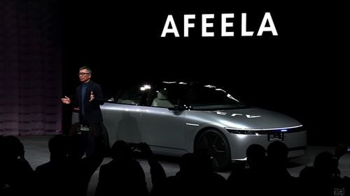 Sony și Honda dezvăluie prototipul unui vehicul electric pe care îl vor dezvolta împreună: Afeela / Mașina ar putea fi comandată din 2025