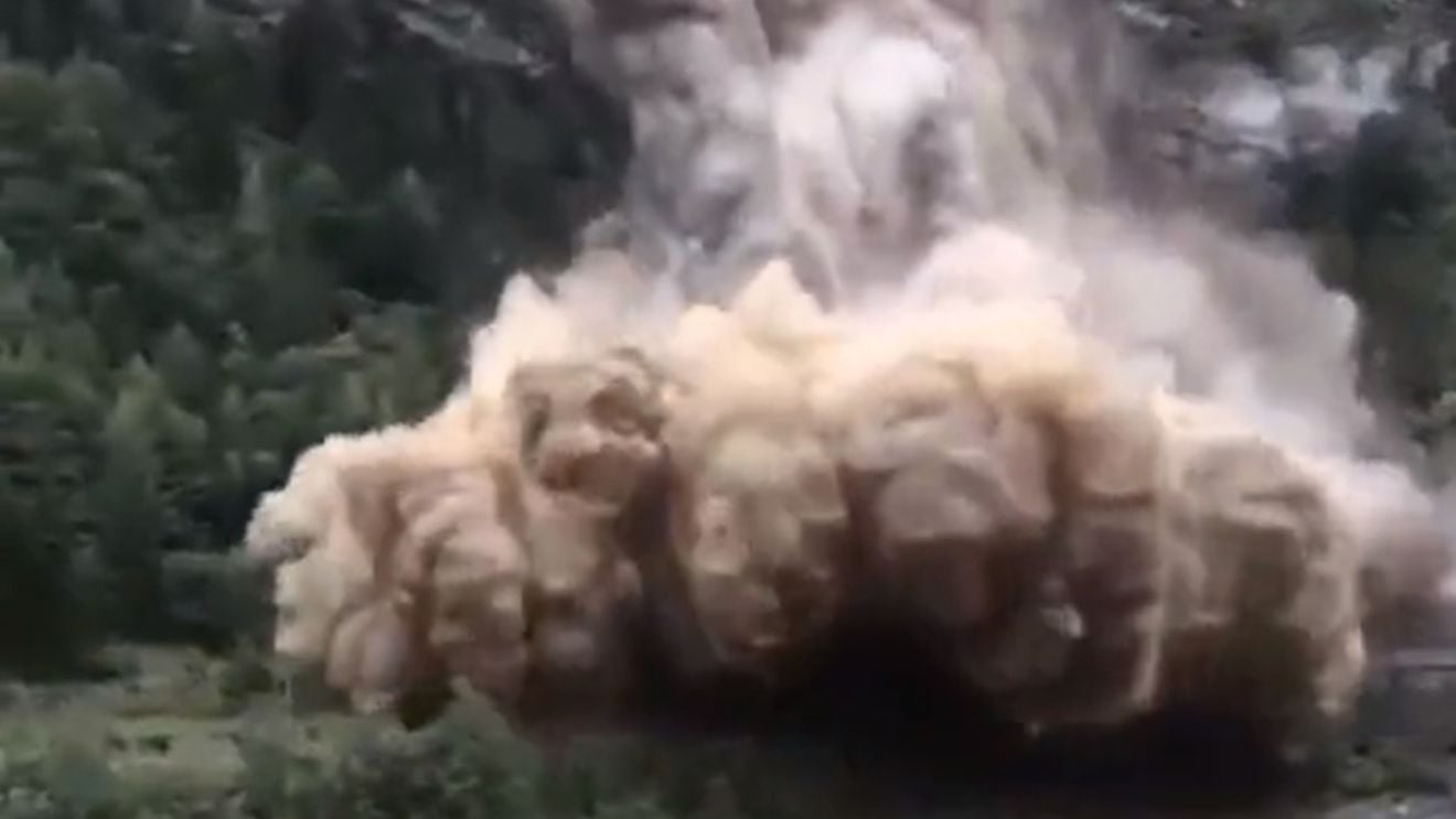 Alunecare masivă de stânci în Savoia: nu circulă niciun tren între Franța și Italia