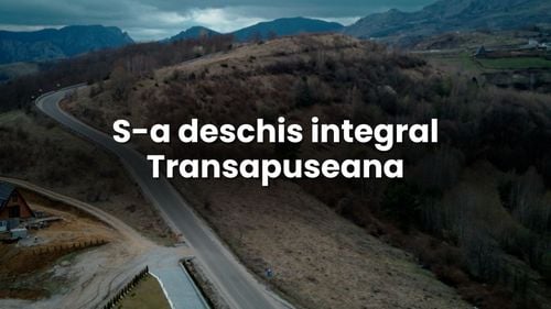 Drumul care străbate cele mai frumoase peisaje din Apuseni a fost finalizat