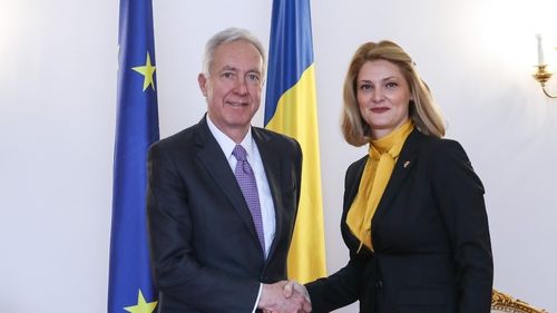 Premieră: Ramona Mănescu și Hans Klemm au stabilit să aibă întâlniri lunare pe tema colaborării România - SUA