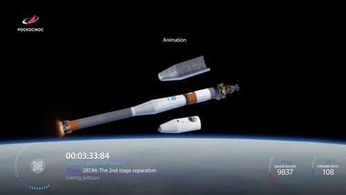 Incident survenit în timpul unei manevre prealabile aselenizării sondei ruse Luna-25