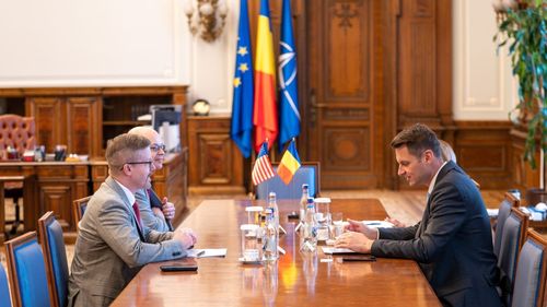 Mircea Abrudean, președintele Senatului, s-a întâlnit cu reprezentantul SUA la București