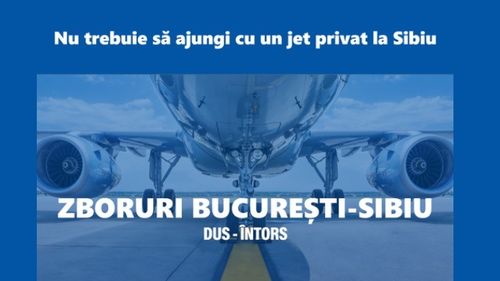 Compania Vola, trolling la adresa președintelui Iohannis: Nu trebuie să ajungi cu un jet privat la Sibiu. Superoferte pentru orice plătitor de impozit