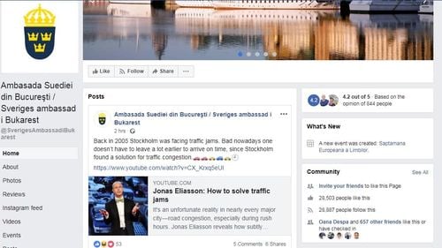 Ambasada Suediei lovește din nou: ironie la adresa întâlnirii ratate Dăncilă - Juncker