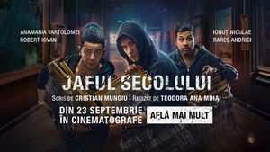 Imigranți, răzbunare, tablouri scumpe.Vieți complicate și o miză mare.„Jaful Secolului”, regizat de Teodora Ana Mihai, scris de Cristian Mungiu, e propunerea României la Premiile Oscar, ediția 2026 şi din 23 septembrie, la cinema. (P)