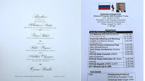 Opt pagini uitate de americani în imprimanta unui hotel din Alaska dezvăluie detalii despre întâlnirea Trump-Putin (NRP și presa franceză)