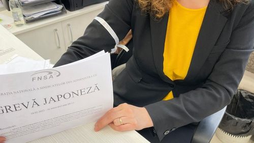 Sindicatul Angajaților din Aparatul de Lucru al Guvernului intră de luni în grevă japoneză pentru că vicepremierul Oana Gheorghiu ar fi calificat structura sindicală drept „instrument politic”