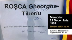 Scrisoarea emoționantă a fiicei unui român ucis în 23 decembrie 1989, după ce regimul Iliescu a preluat puterea: ”Te iubesc, tati”